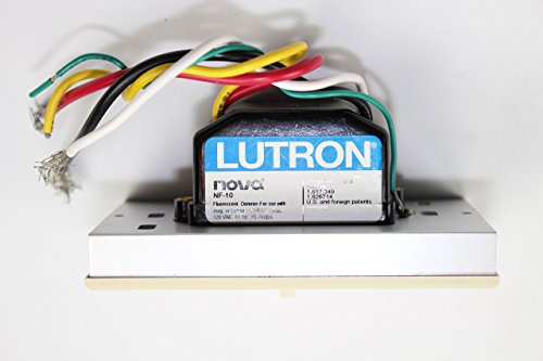 Lutron NF-10-IV Standard Switches Electrical Distribution Switcher Ivory