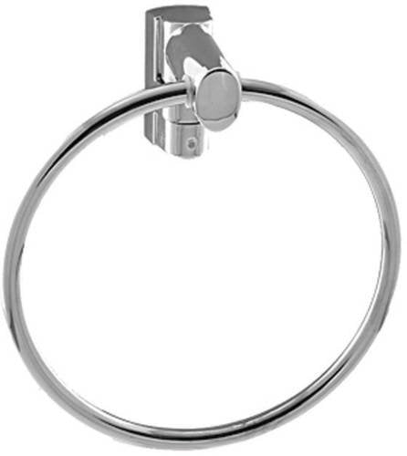 WINGIT INNOVATIONS WOTRINGBS Oval Towel Ring, Bright Stainless Steel