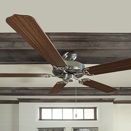 Sea Gull Lighting 15030-962 Quality Max 52-Inch, Five-Blade Ceiling Fan, Mahogany Dark / Oak Blade Finish