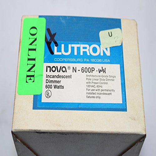 Lutron N-603P-WH Electrical Distribution Product White