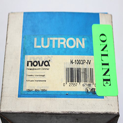 Lutron N-1003P-IV Electrical Distribution Product Ivory